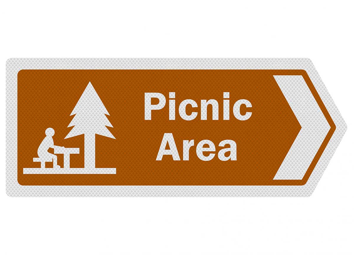 Reflective Screen-Printed Sign